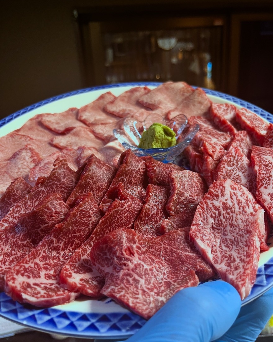 赤身・カイノミの盛り合わせ